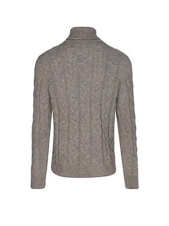 GRAN SASSO | Rollkragenpullover | hellbraun